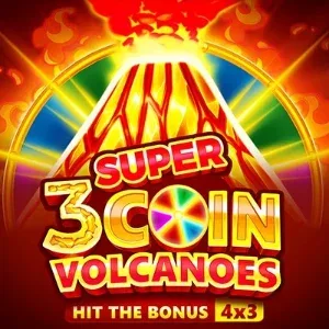 super 3 coin volcanoes